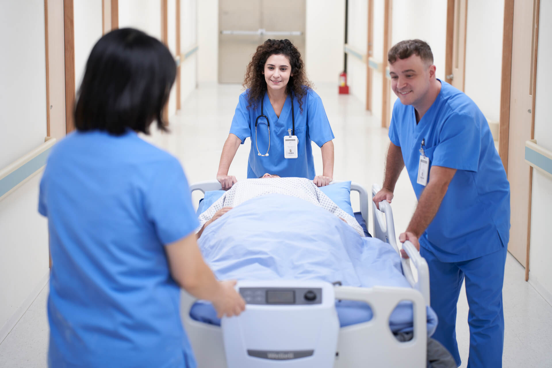 Optima Auto therapy during transport